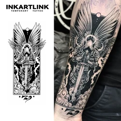 Angel comes Temporary Tattoo,Lasts To 15 Days New Technology Magic Waterproof Semi Permanent Sticker.