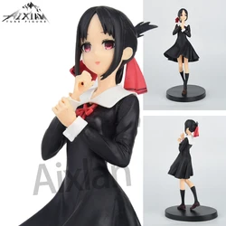 Kaguya-sama：Love Is War Anime Figure Fujiwara Chika PVC Action Figure Shinomiya Kaguya Figurine Collectible Model Toys Kid Gift