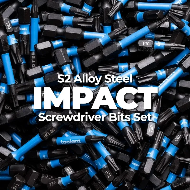 20/10PCS Torx Impact Drill Bit Set S2 Steel Hex Head Shank Magnetic Screwdriver Driver Bits Holder Wrench Electric Drill Tools