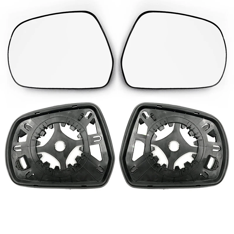 Auto Left Right Rear Mirror Glass Mirror Cover Trim Frame Turn Signal Light for Great Wall Wingle 6 Pickup