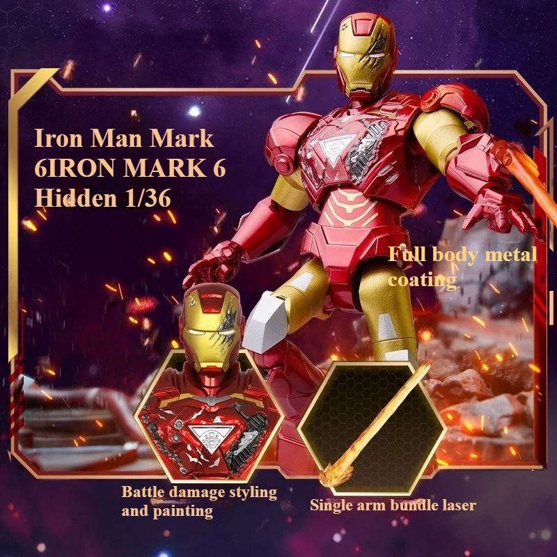 BLOKEES Bouwsteen Beeldje Speelgoed Blind Bo Bouwsteen Assemblagemodel kinderen Verjaardagscadeau Speelgoed Desktop Decoratie Ornament