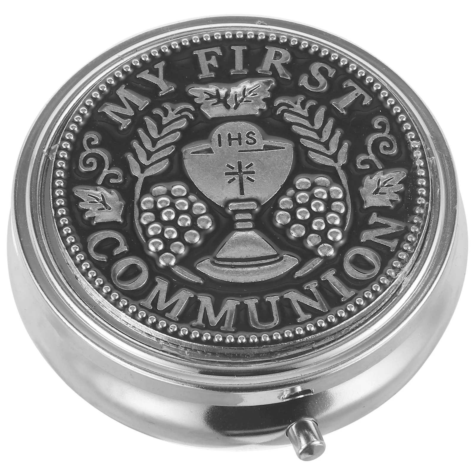 Trinket Rosary Gift Box Men's Jewelry Holy Boxes Display Zinc Alloy Bracelet Container Travel