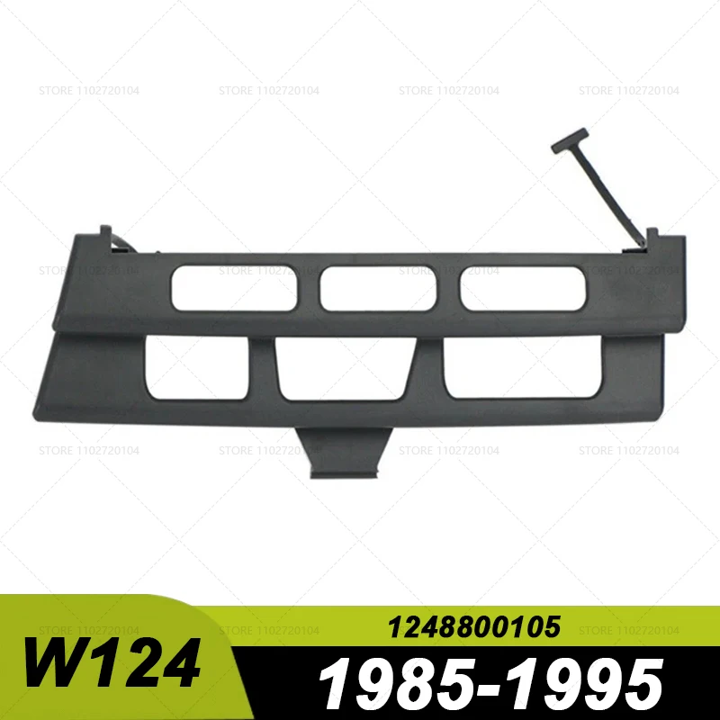 Para 1985-1995 W124 Mercedes Benz 260/300/400/500E E300/320/420/500 300CE cubierta de gancho de remolque de parachoques delantero 1248800105