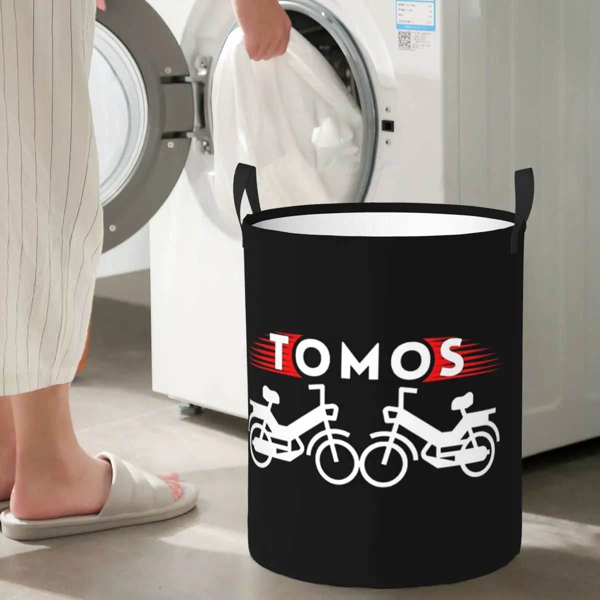 

Tomos Moped Foldable Laundry Baskets Dirty Clothes Sundries Storage Basket Home Organizer Box