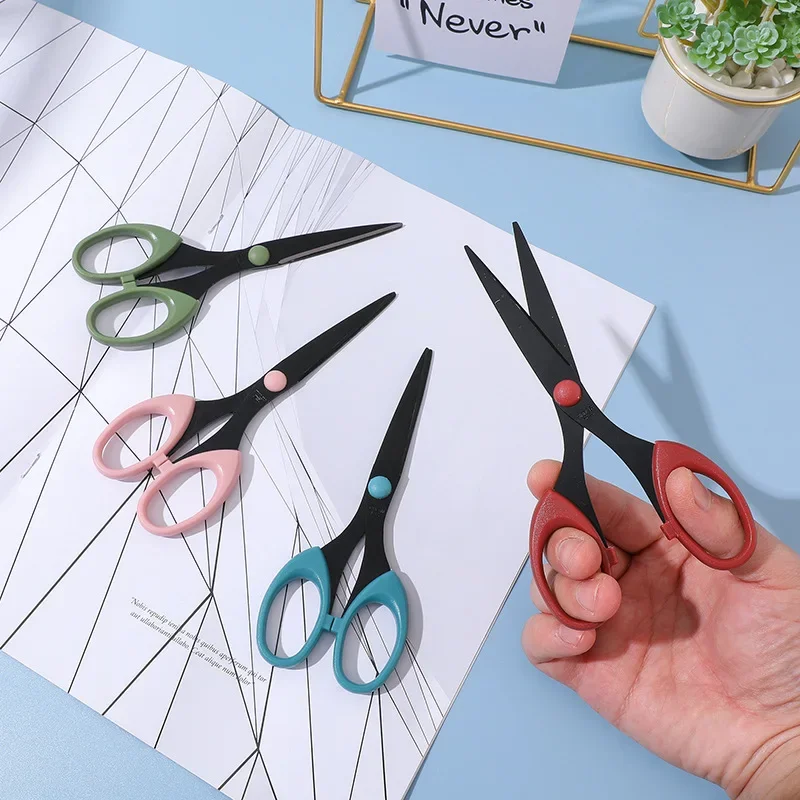 1 pc/set Stainless Steel Ultra Sharp Blades and Comfort Grip Handles Scissors - For Office, Home, School, Sewing, And Crafts