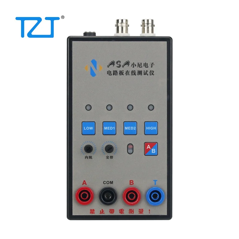 TZT VI Curve Tester Two-Channel Input (With Plastic Shell Alternate Display) Shows Four Test Frequencies