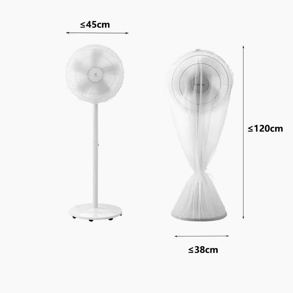 New Waterproof Fan Cover Dustproof Round Fan Dust Cover Wear-resistant Washable Fan Bag Household - Image 6