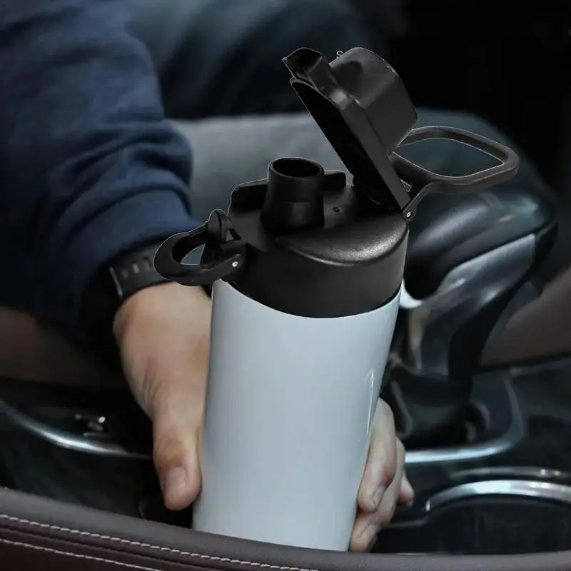 Wide Mouth Spout Lid Wide Mouth Chug Lid Replacement Automatic Safe ConvenientWater Bottle Top Spout Lid for Home School Gym
