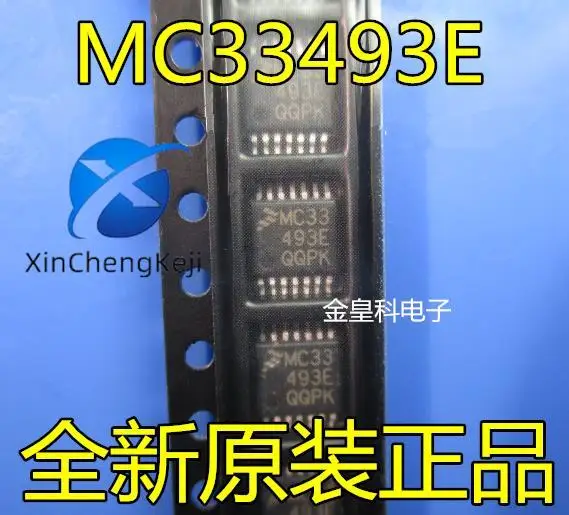 

20 шт. оригинальные новые MC33493E MC33493DTBE MC33493DTB TSSOP14