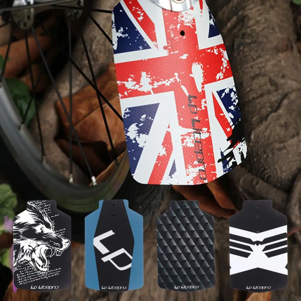 Useful Bicycle Fender 10 Styles Bicycle Rainguard Waterproof Colorful Fat Tire Bicycle Fender Universal