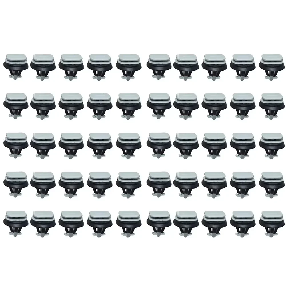 

Vehicle Maintenance A-pillar Trim Clips 50pcs Door Trim Clips Precise Fit Protective Guard Wear And Tear Resistant