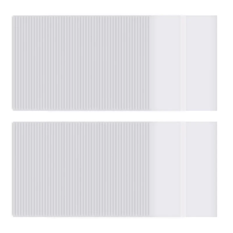 

100 Sheets Pre-Folded Vellum Jackets For 5X7 Invitations,Vellum Wraps For 5 X 7 Wedding Invitations,Envelope Liners