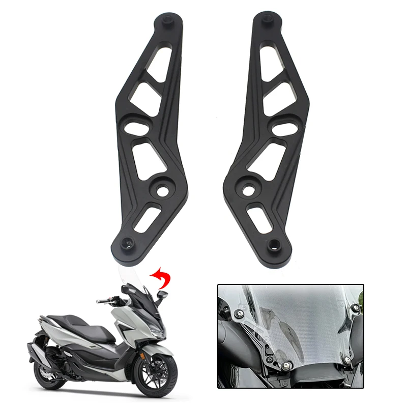 For Honda Forza350 Forza 350 Forza125 NSS350 NSS 350 2021 2022 2023 Motorcycle Windshield Bracket Reinforced Adjustment Bracket