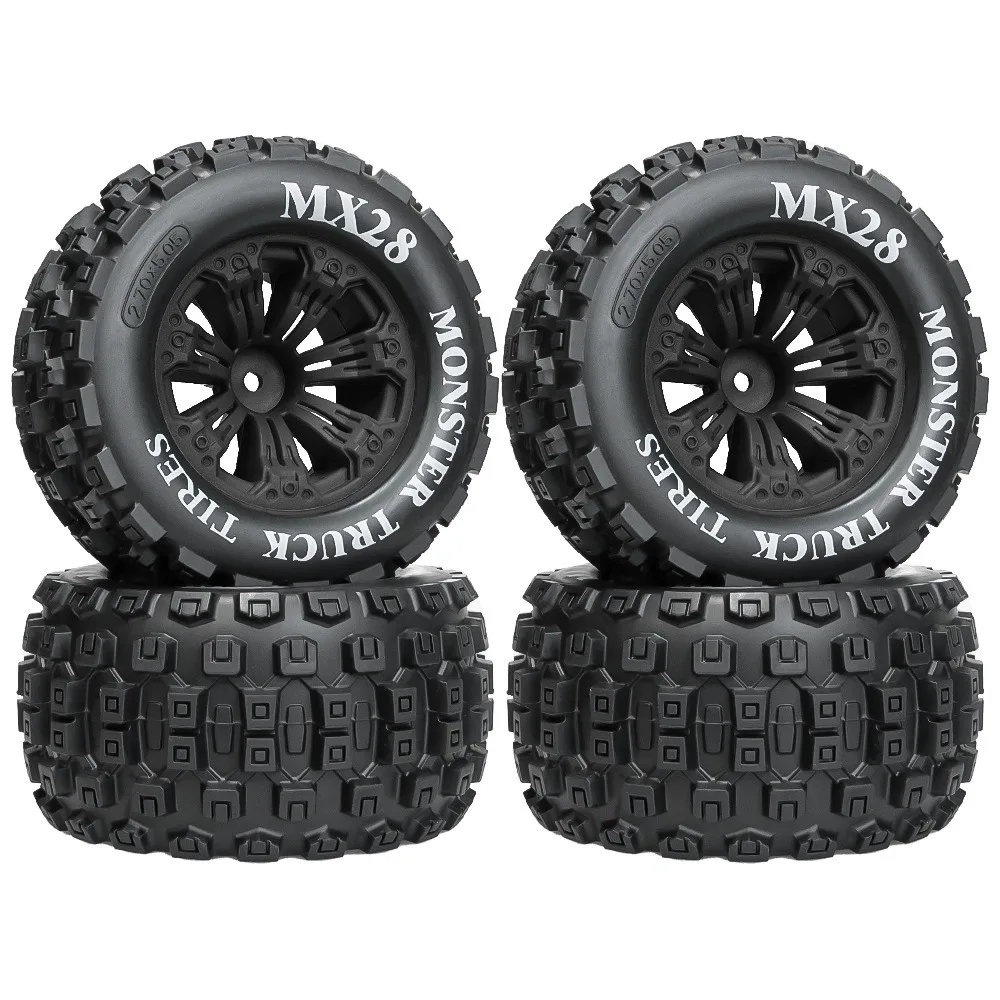 RC modelauto 2,8-inch 1/10 grote band MX28 chocolade loopvlak off-road slijtvaste 12 mm koppeling