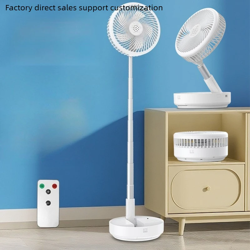 

Powerful Quiet USB Mini Desktop Fan – Portable Small Rechargeable Fan for Dorm, Bedroom & Office, Wireless Convenient for Travel