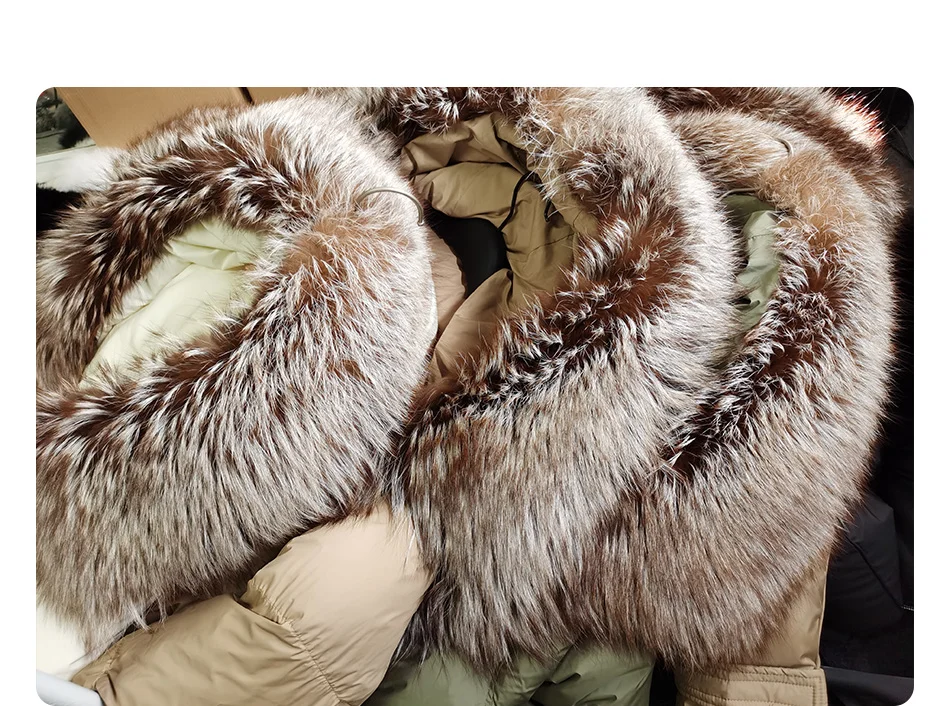 2026 MAOMAOKONG White Duck Down Jacket Winter Women