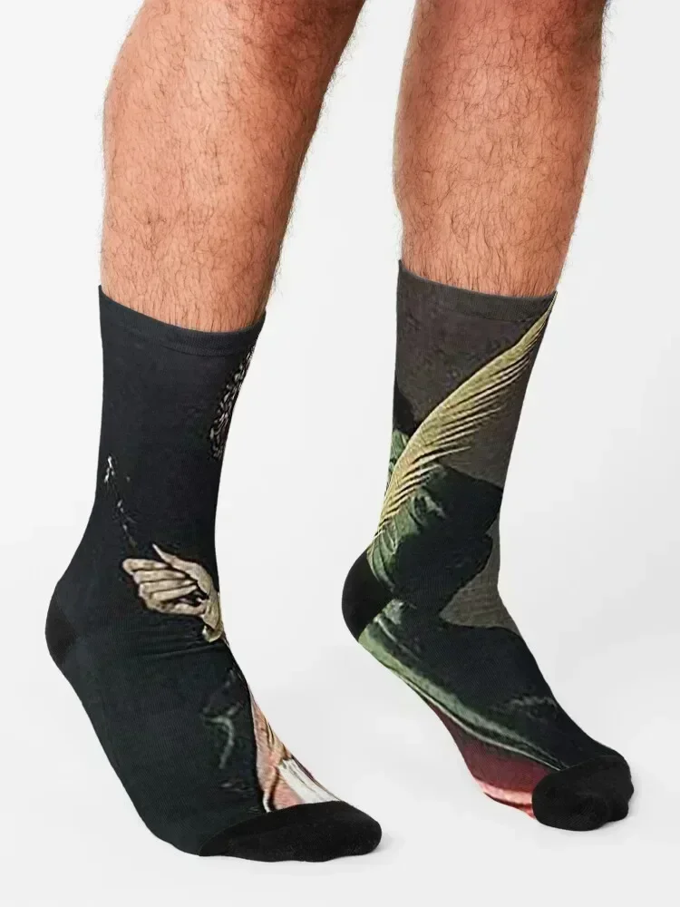 St. Apollonia - Francisco de Zurbaran Socks hiphop Lots Socks For Women Men's