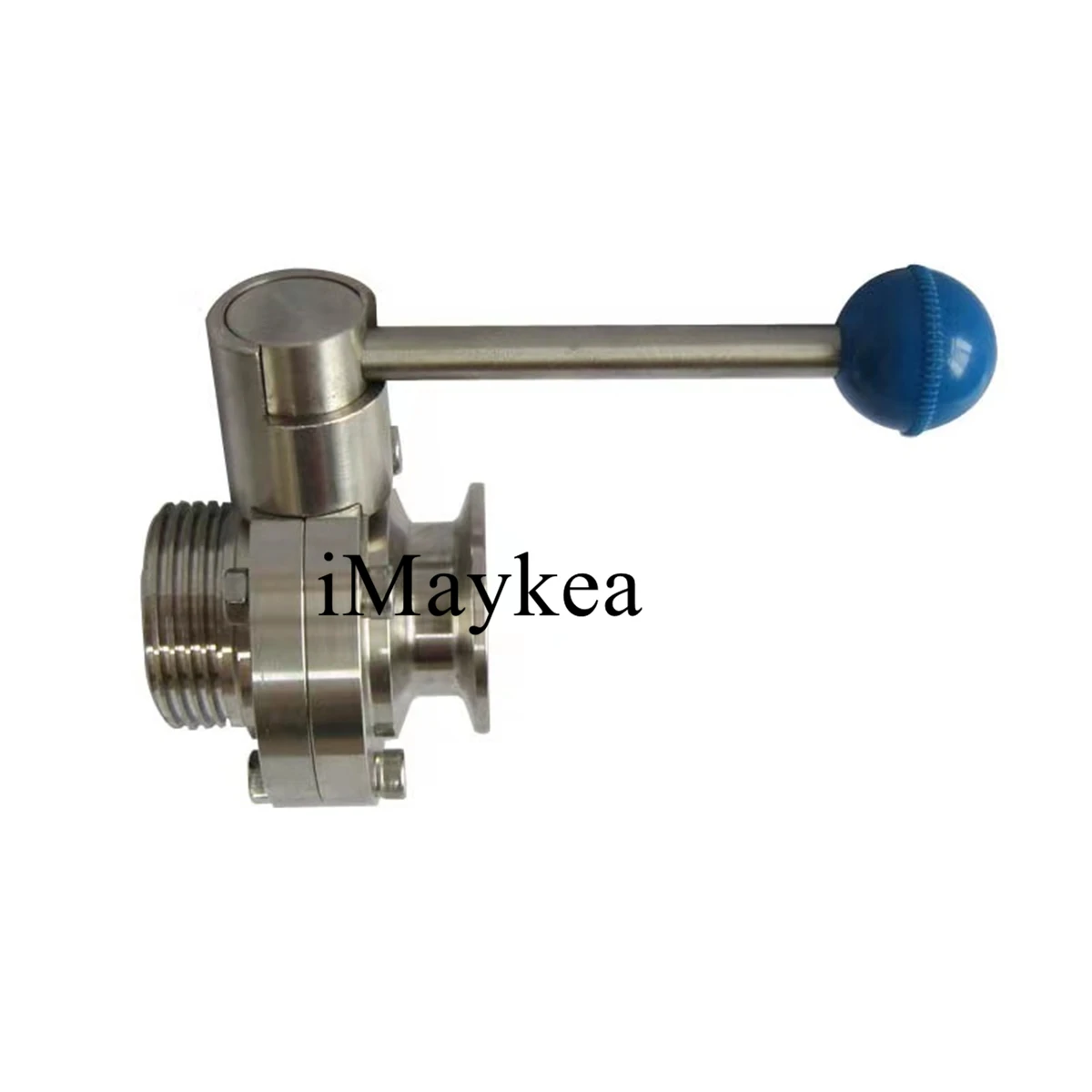 

2 "Тройной зажим, наружный диаметр 64 мм, Т-тип, наружная резьба, наружный диаметр 65 мм, санитарный дроссельный клапан, силиконовое уплотнение, нержавеющая сталь 304