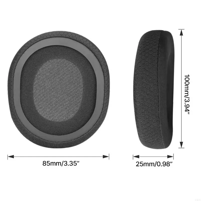 83CC Soft Ear Pad Cushion for Arctis1 3 5 7 9PRo Headsets Simple Installation Earpads