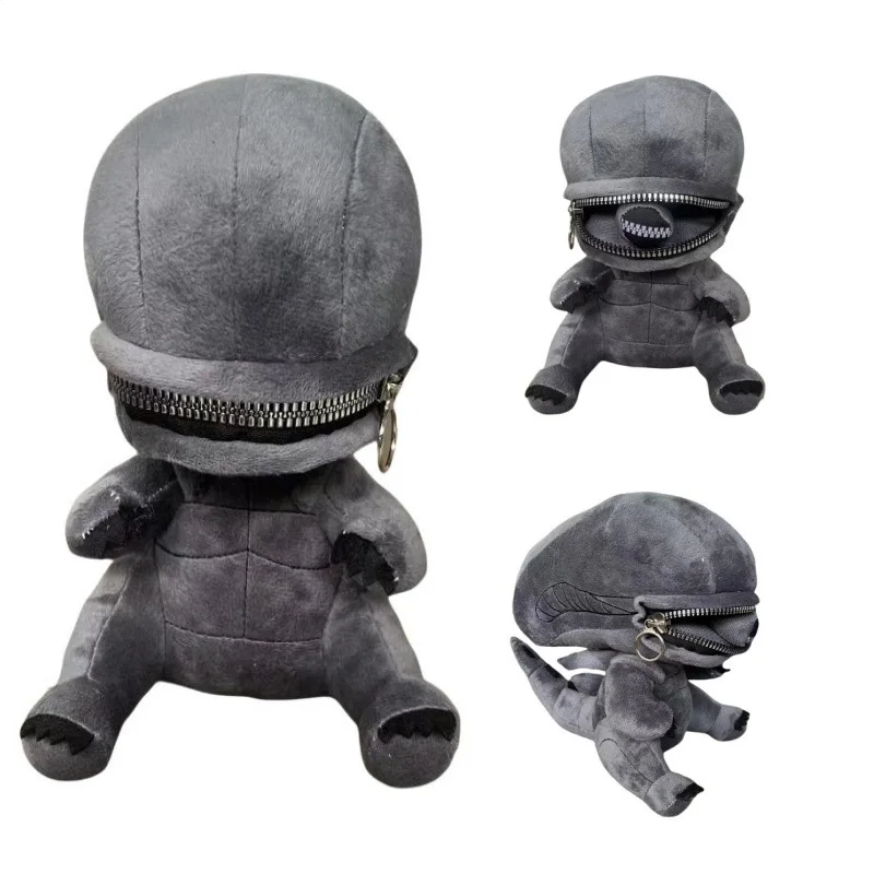 

New Human Xenomorph Hybrid Alien Death Ship Plush Movie Peripheral Toy Doll Doll Halloween Gift for Kids