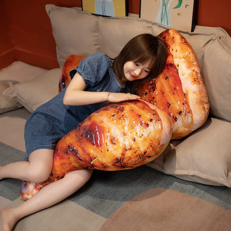 Simulation Pig Feet Chicken Leg Pillow Doll Props Home Pillow Sofa Cushions Children's Toys Food Quirky Plush Toys Holiday Gift