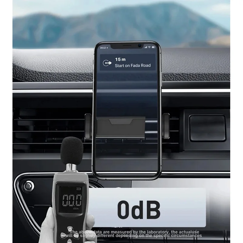 Mini Car Phone Holder For Universal Mobile Phone Holder Stand Car Phone Stand For Car Air Outlet Mount Car Cell Phone Support