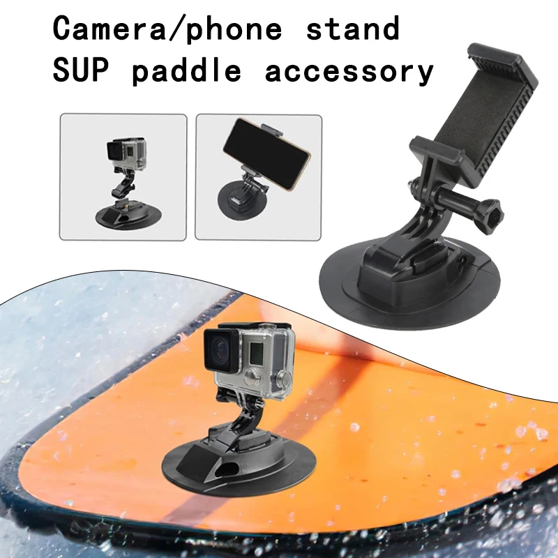 Sup Surfboard Camera Mount, Paddleboard Phone Holder, Outdoor Sports GoPro Camera Base, Rudder Mount