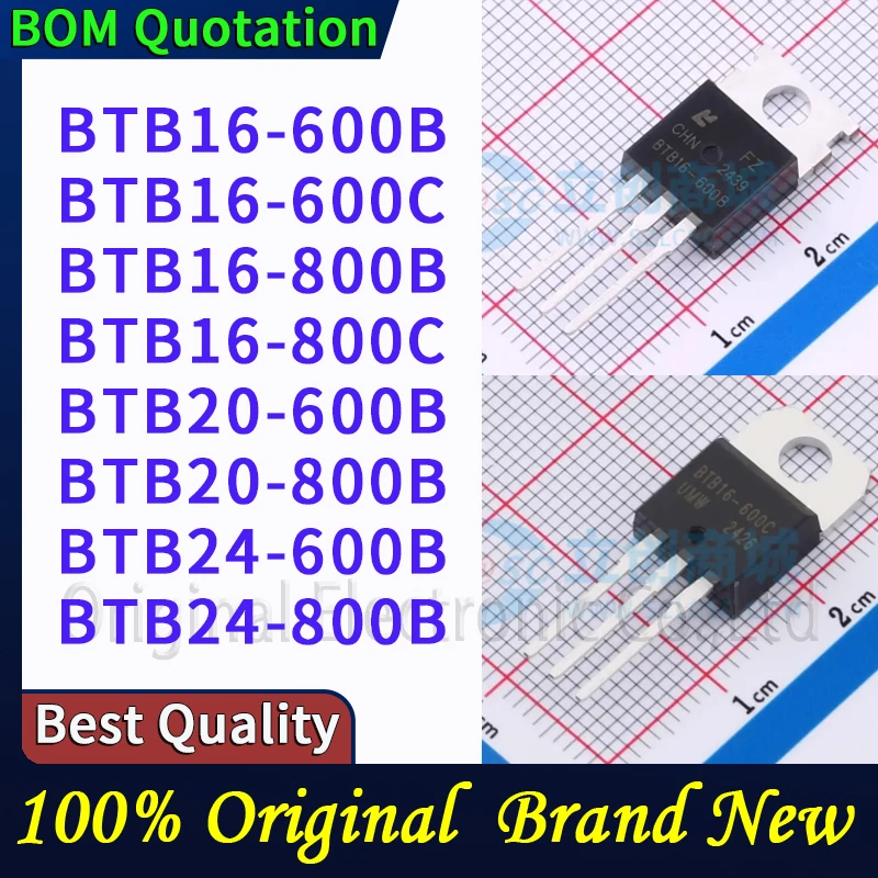 

5pcs/lot BTB16-600B BTB16-600C BTB16-800B BTB16-800C BTB20-600B BTB20-800B BTB24-600B BTB24-800B In stock Original High quality
