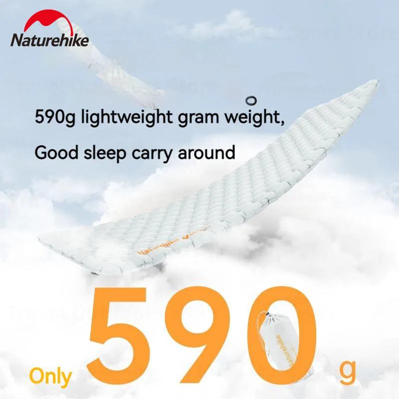 Naturehike R3.2 Camping Inflatable Mats Sleeping Mat 8cm Thickness Warm Outdoor Hiking Air Sleep Pad Ultralight Tourist Mattress