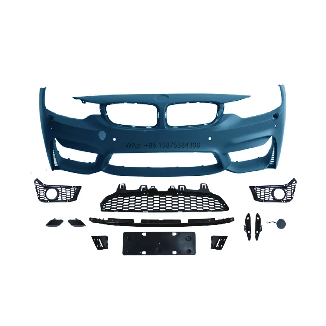 

Auto Parts Car Front Mouth Assembly Bumper Body Kit Suitable for F32 F33 F36 Modification M4 Front Bumper Body Kits