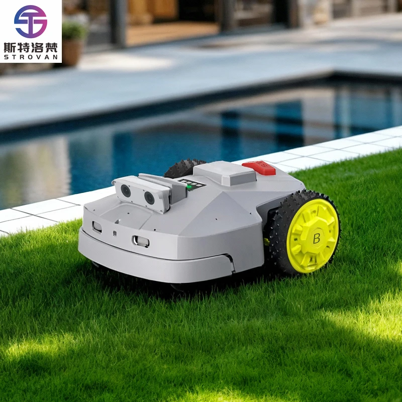 

STLF Chinese Rotary Mowing Area 1.5 Acre Lawn Mover Wireless Robot Lawn Mower