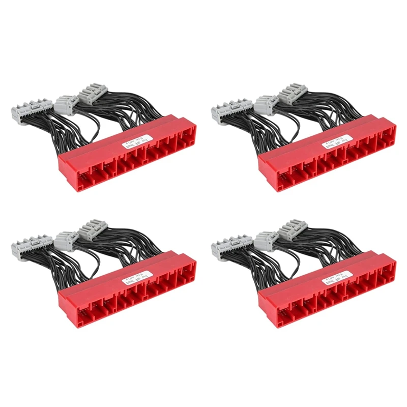 

4 шт., жгут блоков управления для Honda Civic Acura OBD2A в OBD1