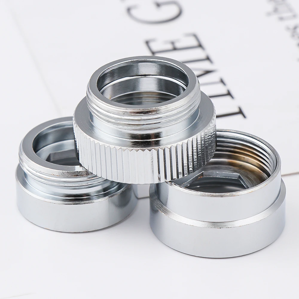 Bathroom Water Metal Saving Adaptor Tap Aerator Connector Kitchen Bathroom Faucet Aerator Adapter 16/18/20/22/24/28/mm to 22mm