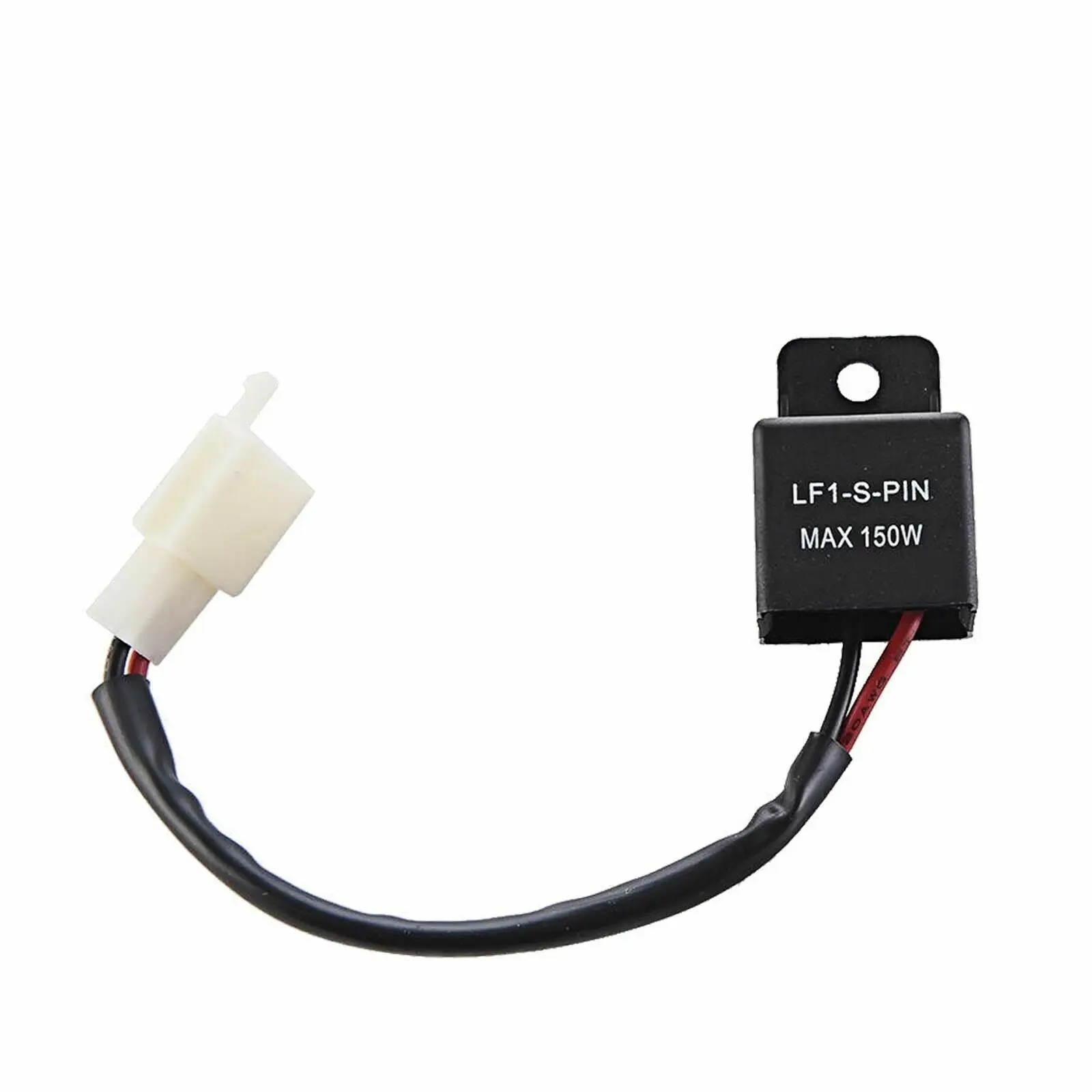 Electronic LED Flasher Relay 2-Pin FIX Motorcycle Turn Signal Bulbs Hyper Flash