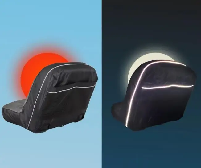 Lawn Mower Seat Cover, Outdoor Tractor Seat Pad, Waterproof Protector for Garden Machinery
