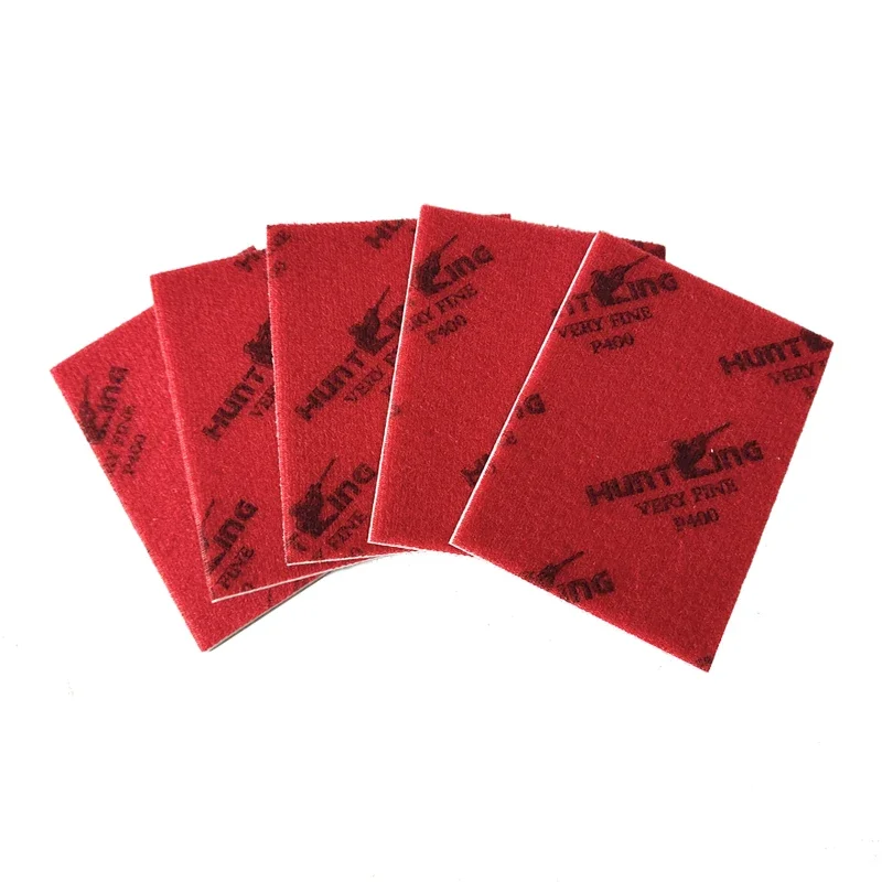 60 Pcs auto bellezza lucidatura spugna carta vetrata modello di guscio del telefono cellulare può essere lucidato blocco di carta vetrata floccaggio bagnato e asciutto