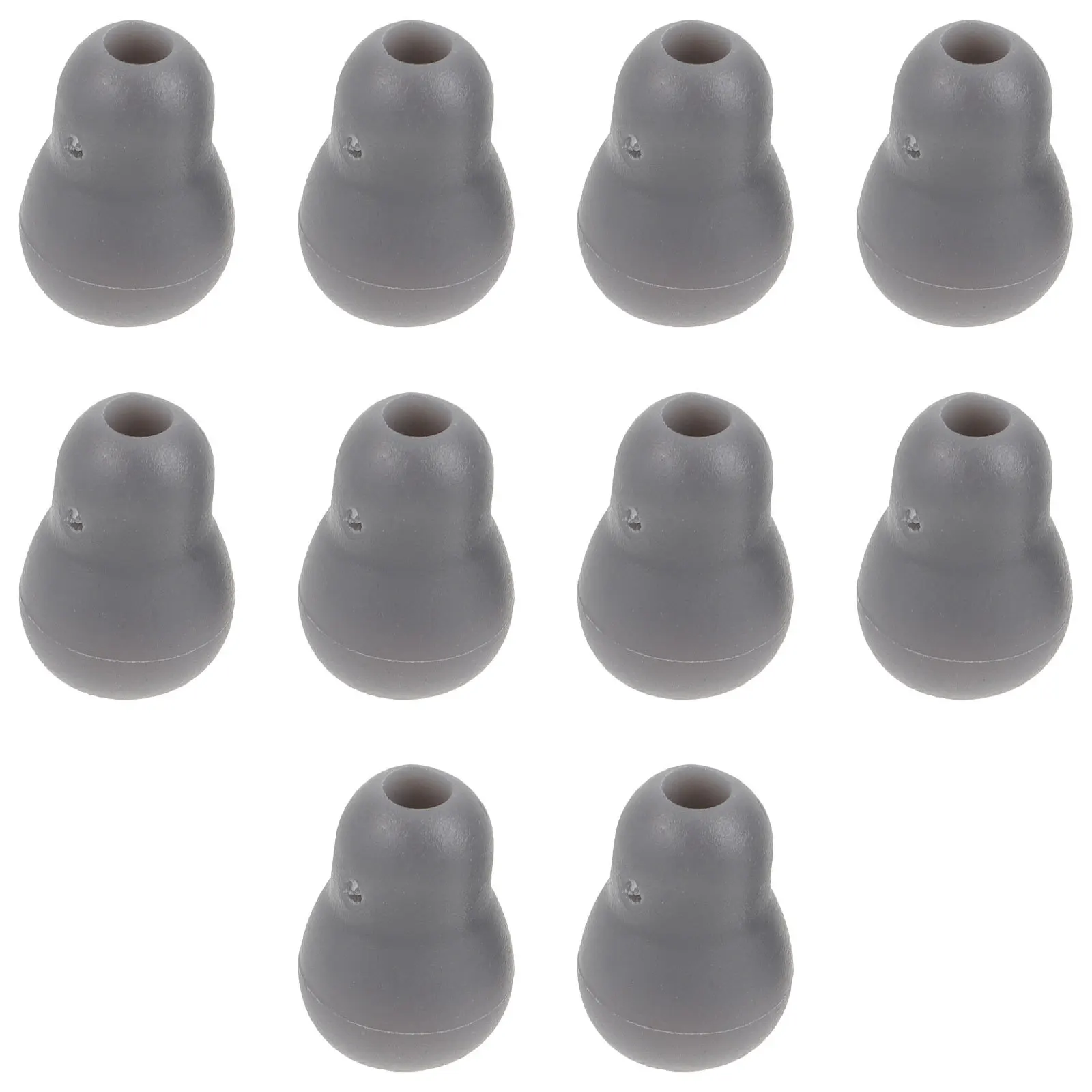 10Pcs Stethoscope Earbuds Replacement Soft PVC Ear Pieces Lightweight for Hospital Clinic Medical Supplies Accurate Diagnostic