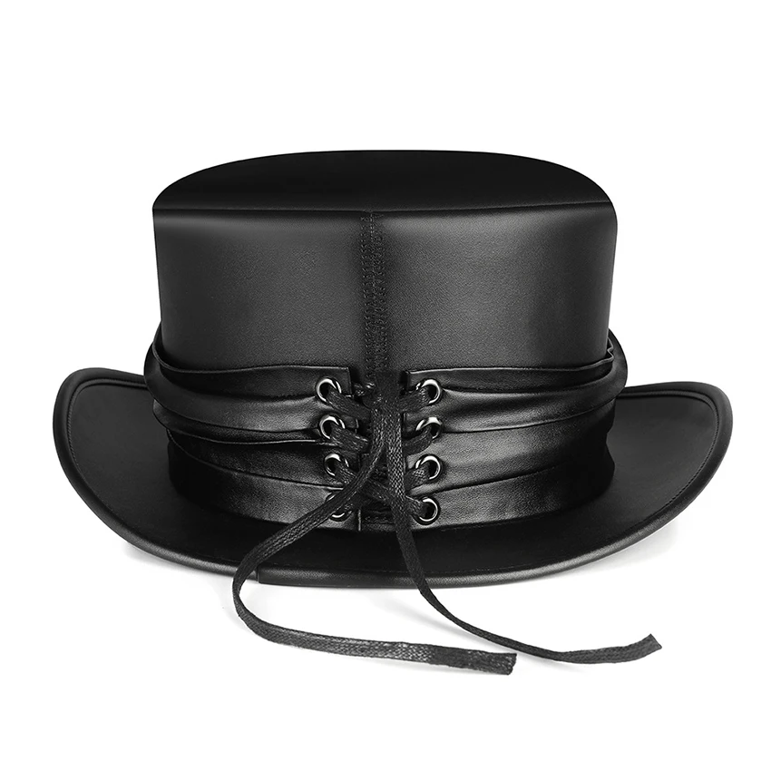 Chapeau Steampunk Oeil de Chat pour Femme, Sorcière Médiévale, Magique, Cosplay, Anime, Gothique, Cuir Vintage, Halloween, Carnaval, MasTim ade, Équipement de Sauna
