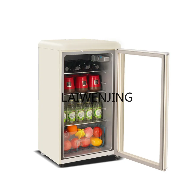 SGF ice bar beverage refrigerated fresh-keeping cabinet household transparent refrigerator