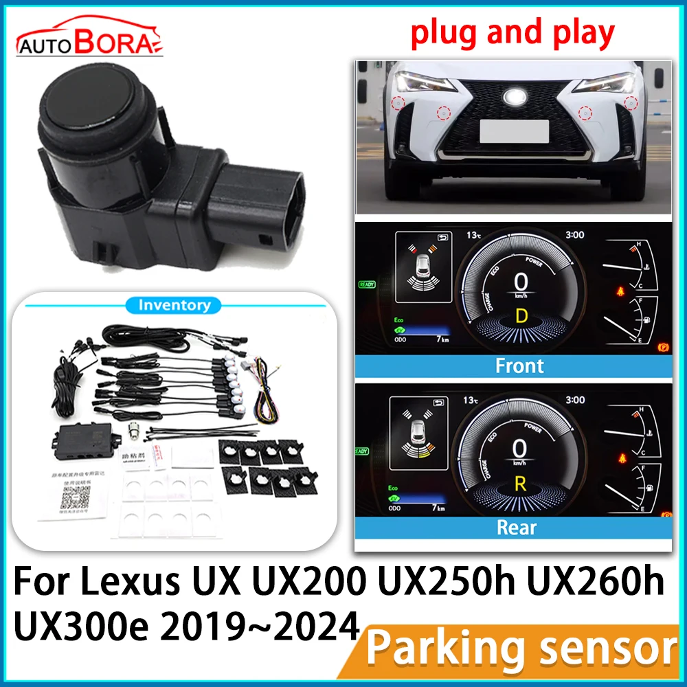 ZhuCamX Original OEM Parking Sensor Assistance Backup Radar Buzzer System for Lexus UX UX200 UX250h UX260h UX300e 2019~2024