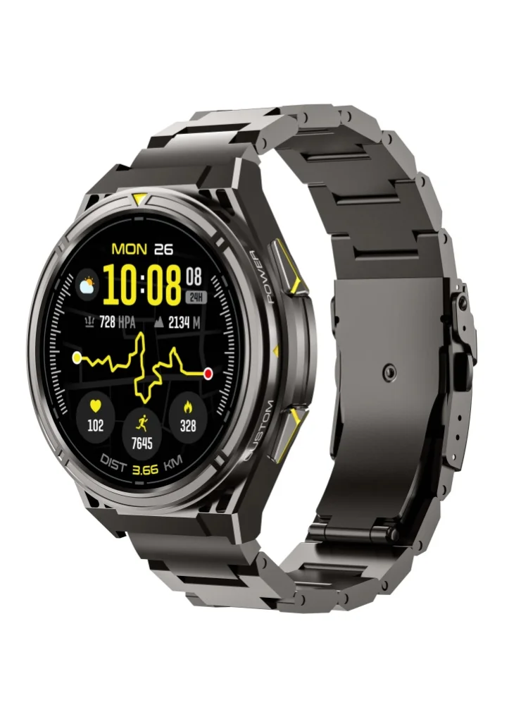 [Versand aus Polen] Cubot GT5 Smartwatch 5ATM Wasserdicht 1,43-Zoll AMOLED Blutsauerstoff-Fitness-Tracker Herzfrequenz GPS 500mAh Bis zu 30 Tage Akkulaufzeit