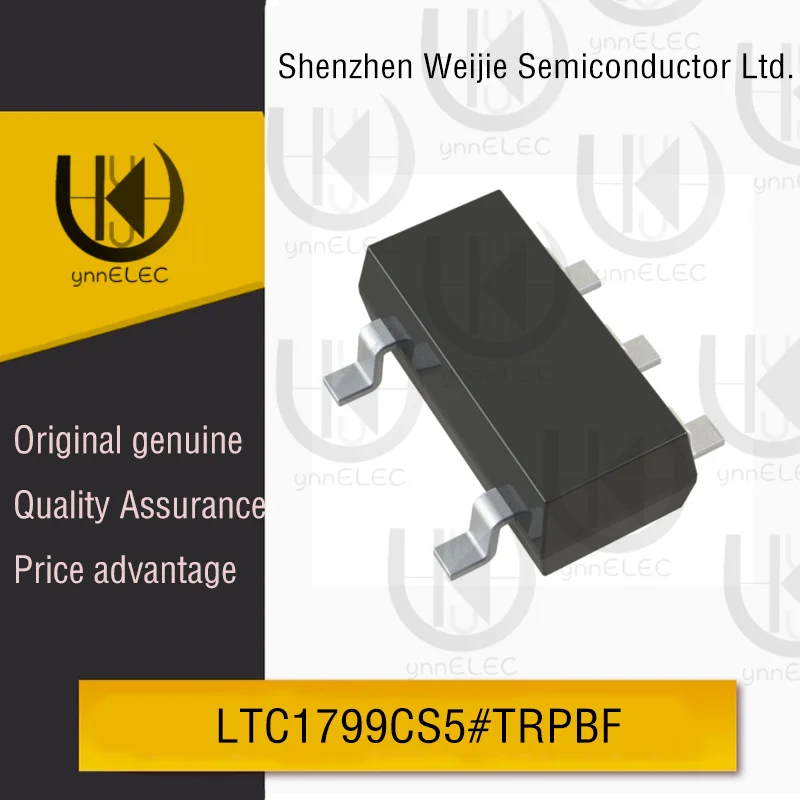 

LTC1799CS5#TRPBF Precision Timer Oscillator IC, TSOT-23-5 Package