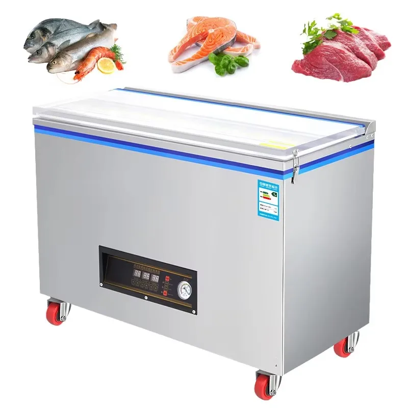

DZ-880/PD Semi Auto Desktop Vacuum Sealer Mini Vacuum Packaging Machine for Food Rice Meat Fish