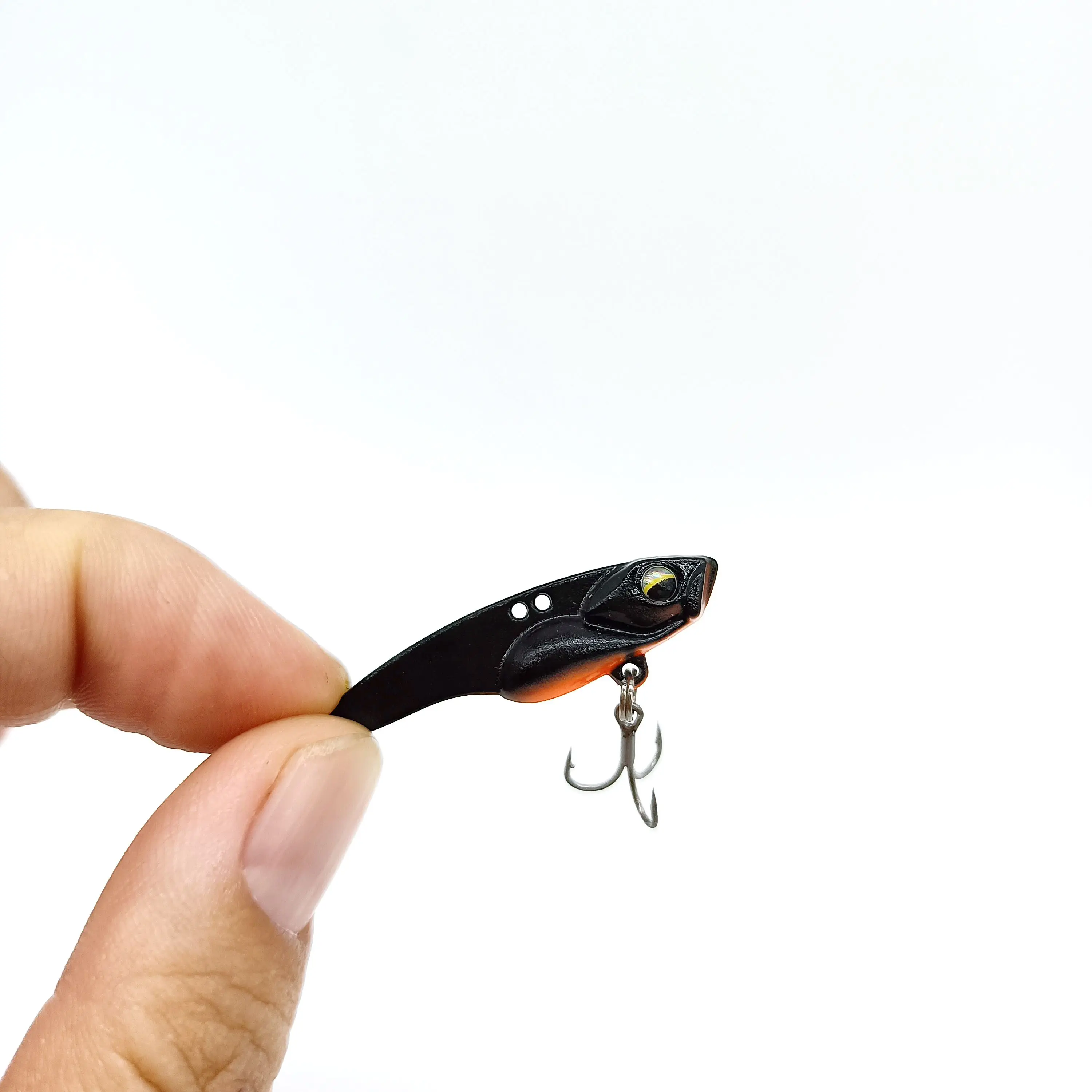 DUODUOYU 1PCS Metall VIB Jig Angeln Locken 3,5g/5g/8g Künstliche Löffel Spinner Sinking vibetion Drillinge Pesca Angelgerät – Detail 4