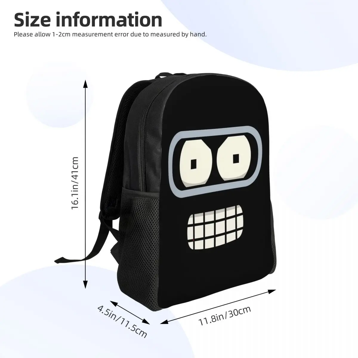 Mochila para estudiantes con cara de doblador, mochila escolar para senderismo, mochila de viaje para niños y niñas, mochila de moda, bolsos de hombro