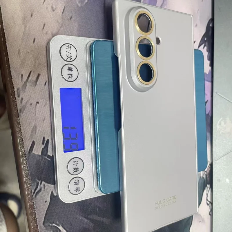 Luksusowe, lekkie i cienkie etui 0,6 mm do Samsung Galaxy Z Fold 8Ultra 8 7 6 5G z matową osłoną ochronną i szklaną folią ochronną na ekran. — zdjęcie produktu 2