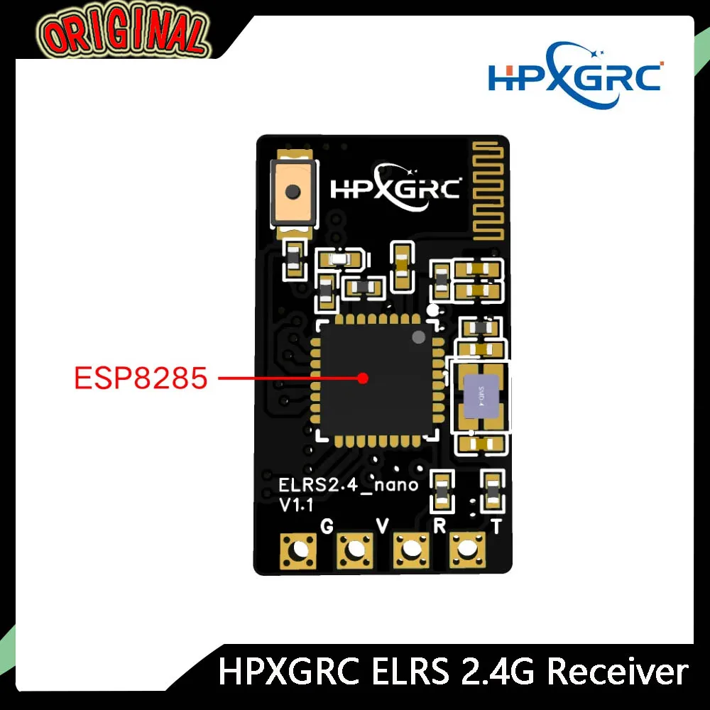 

Приемник HPXGRC 2.4G ExpressLRS (ELRS) — FPV Freestyle, детали для дрона дальнего действия DIY