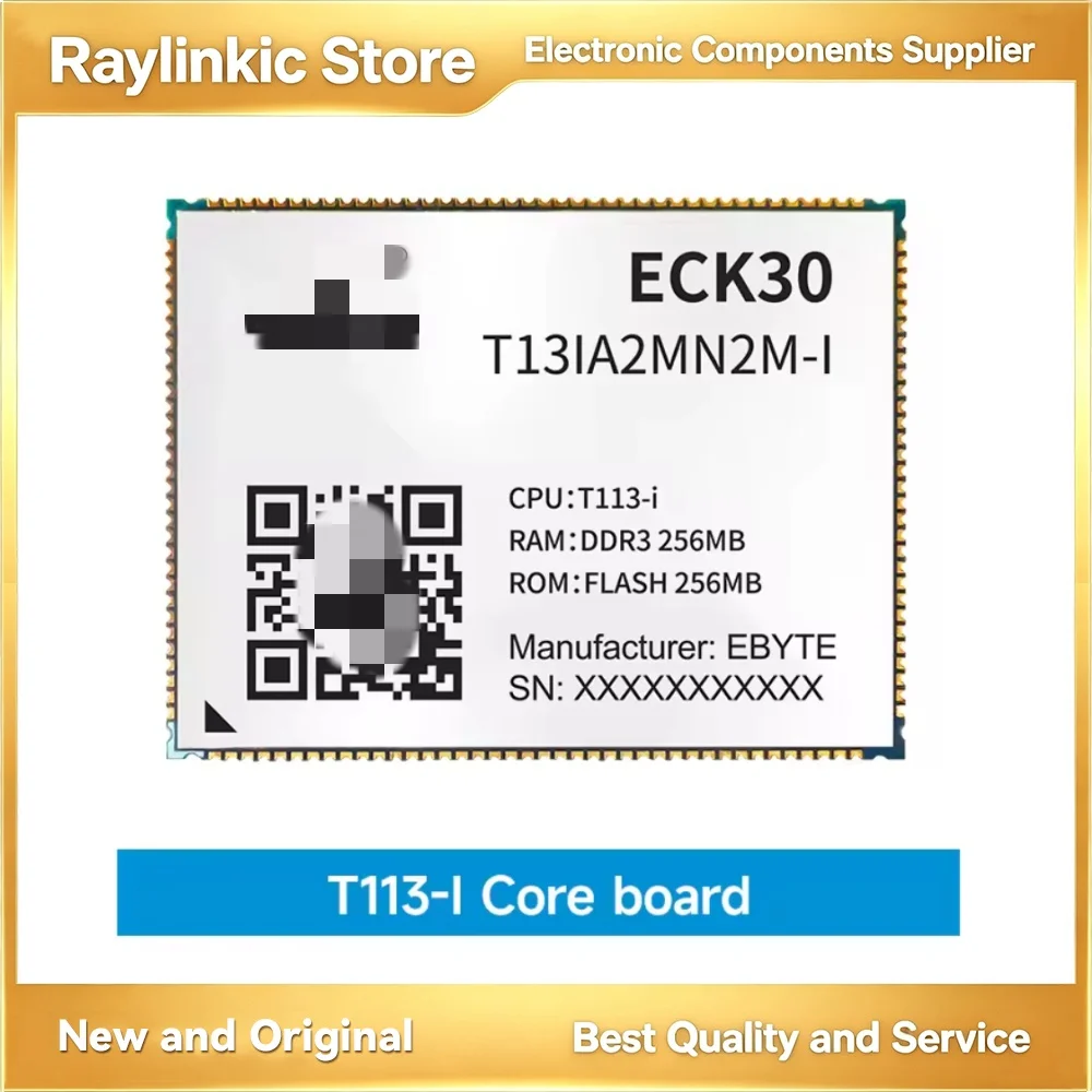 T113-i EBYTE ECK30 Core Board System on Board ARM Dual-Core A7 4K Decoding 256/512/1GB DDR3 Gigabit Ethernet Linux Support