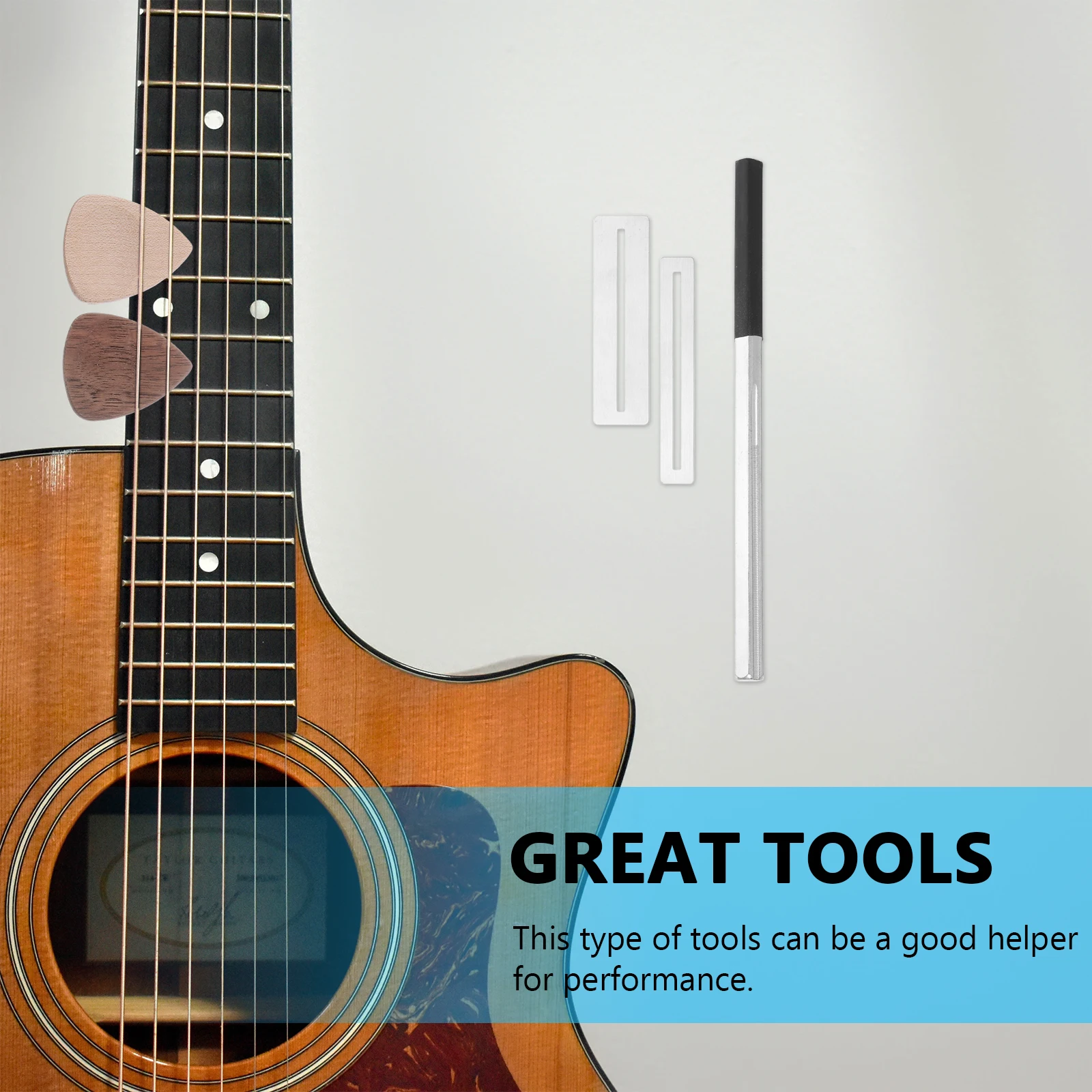 

Stainless Steel File Set Fret Dressing Acoustic Guitar Accessories for Files Accessory Bass