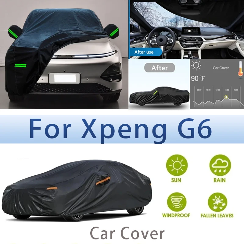 

For Xpeng G6 Outdoor Protection Full Car Covers Snow Cover Sunshade Waterproof Dustproof Exterior Car accessories